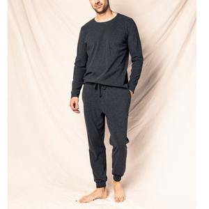 เสื้อยืดแขนยาวคอกลมสำหรับผู้ชายเสื้อยืดกีฬาเทรนด์สตรีทปรับแต่งได้จากซัพพลายเออร์ - Product Image 2