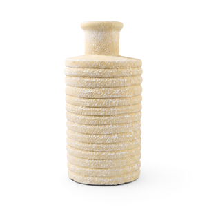Mini Bouteille en Poterie de Terre Cuite avec Motif Fileté pour la Décoration Intérieure - Product Image 2