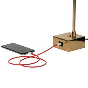 โคมไฟตั้งโต๊ะโลหะดีไซน์พรีเมี่ยมไฟเน้นความหรูหราเหมาะสำหรับห้องนอนห้องนั่งเล่นหรือของตกแต่งพื้นที่ทำงานที่ทันสมัย - Product Image 2