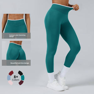 Mallas de LICRA hecha en Pakistán para mujer, mallas deportivas de poliéster, ropa de mujer de talla grande, mallas hechas en Pakistán para mujer - Product Image 4