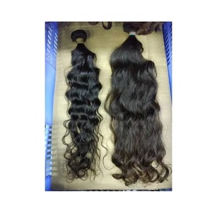 Venta al por mayor de extensiones de cabello humano natural virgen con cutícula alineada visón crudo donante único proveedor de estilo ondulado profundo indio vietnamita - Product Image 3