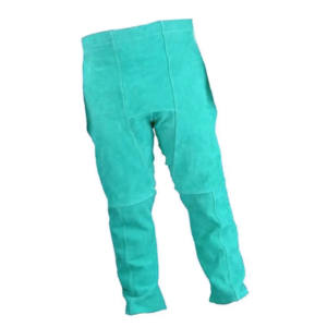 Pantalones de soldadura protectores de traje industrial de cuero dividido de piel de vaca de calidad superior con características resistentes a chispas desgaste para soldador - Product Image 2