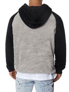 Sudadera con capucha de lana de poliéster 100% de alta calidad para hombres logotipo personalizado bordado impresión 220 Gsm estilo suelto de talla grande Casual otoño - Product Image 5