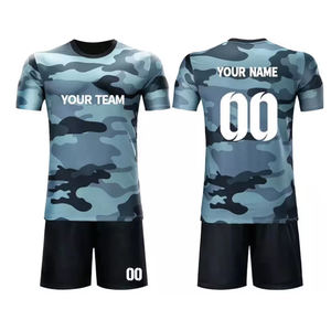 Ropa deportiva Hombres Mujeres Uniforme de fútbol Tarifa barata Logotipo personalizado Uniforme de fútbol para entrenamiento - Product Image 6