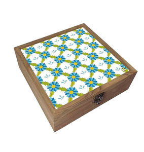 Boîte de présentation carrée en bois Base décor bijoux affichage boîte transparente organisateur décor à la maison design unique meilleur prix - Product Image 2