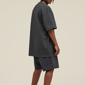 Brand Wholesale <b>T</b> <b>Shirt</b> Streetwear 300 Gsm Tshirt Logo <b>Heavyweight</b> <b>T</b>-<b>shirt</b> for <b>men</b> - Product Image 2