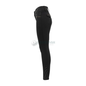 Pantalons d'équitation pour femmes professionnelles, logo personnalisé, coupe ajustée, pantalons d'entraînement flexibles, pantalons d'équitation personnalisés - Product Image 3