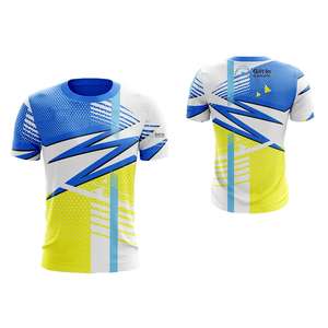 T-shirts pour hommes à manches courtes en tricot uni imprimés par transfert thermique sur mesure - Product Image 1