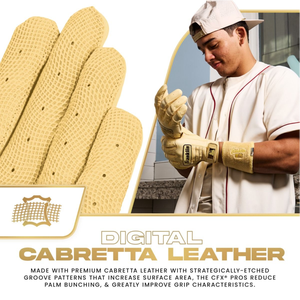 Franklin Frappeur Gant 100% Premium Cabretta Cuir Design Unique Prix de Gros Gants de Frappeur de Baseball - Product Image 5