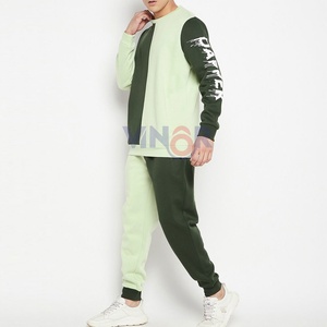 Survêtement d'hiver 2 pièces grande taille en polaire à capuche Sweatshirt à séchage rapide Pantalon de jogging solide Logo imprimé pour l'hiver - Product Image 2