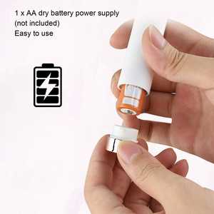 Recortador Eléctrico Portátil de Cejas y Orejas, Depilador Higiénico para Hombres y Mujeres, Alimentado por USB/Batería para Depilación Facial y Corporal - Product Image 2