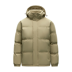 Wholesale Custom Men's Stand Collar Winter <b>Waterproof</b> <b>Padded</b> Bubble <b>Jacket</b> Quilted Outdoor Custom Puffer <b>Jacket</b> Men - Product Image 4