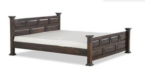 Precio de fábrica directo de alta calidad de lujo moderno antiguo cama de madera real para dormitorio principal muebles modernos al por mayor para - Product Image 3