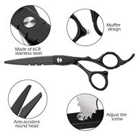 Ciseaux de coiffure professionnels de haute qualité, durables, en acier inoxydable, kit de ciseaux à effiler pour hommes et femmes SUNSTAR IMPEX