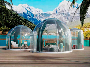 Dôme de puits de lumière en polycarbonate de haute qualité, tente bulle étanche - Product Image 5