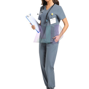 Uniforme Médico de Algodón Ligero y Cómodo con Diseño Ecológico para Médicos y Enfermeras - Conjuntos de Uniformes Médicos de Alta Calidad - Product Image 6