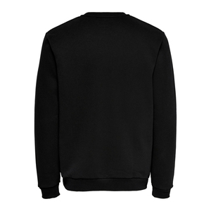 Sweatshirt à capuche unisexe en polyester/coton brodé, surdimensionné, uni, hiver, sweatshirts à capuche non doublés pour hommes - Product Image 2