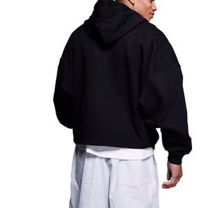 Sudadera con Capucha Extra Grande de Primera Calidad Personalizada, 400 g/m², con Dobladillo Fijo en Negro, Sudadera Extra Grande para Hombre - Product Image 2