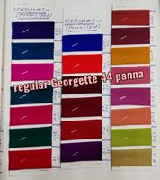 Tissu Georgette Uni Premium en Gros, Matière Georgette 100D pour Saree et Robe, Georgette Uni Doux Teintable pour Robe et Kurti