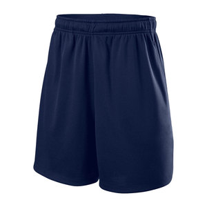กางเกงขาสั้นผ้าคอตตอน100% สำหรับผู้ชายกางเกงขาสั้นใส่เล่นฟิตเนสลำลองความยาวถึงเข่าน้ำหนักเบาสีทึบออกแบบได้ตามต้องการ - Product Image 1