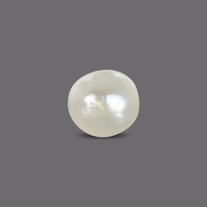 Perles d'imitation blanches en plastique ABS de type Baroque, couleur rose, 2,18 carats, style Basra Pearl - Product Image 1