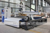 Machine de nesting CNC 3D industrielle 2130, routeur CNC multifonction pour le bois avec gravure 3D, perçage et découpe pour la fabrication d'armoires/portes