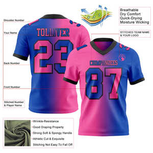 Maillot de football américain d'entraînement léger pour l'entraînement en club Performance uniforme d'équipe de match d'école de jeunesse - Product Image 4