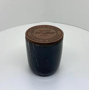 Vietnam nuevo grabado Logo Color nogal tacto suave sensación profunda MDF madera contrachapada decoración personalizada vela tapa tapas de madera para tarros - Product Image 4