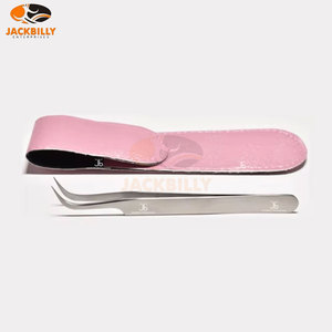 Puntas de fibra de acero inoxidable, pinzas para pestañas, sensación cómoda, volumen, pinzas para pestañas, Caja de aislamiento para juego de extensiones de pestañas - Product Image 4