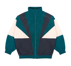 Chaqueta Cortavientos Premium para Hombre, Impermeable, Estilo Urbano, Forro de Malla, Ligera, Diseño Color Block, para Correr y Deportes - Product Image 1