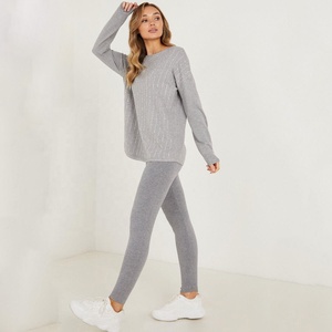 Custom Logo Solid Premium Quality Women's High Waist Yoga <b>Leggings</b> <b>Pockets</b> Spandex/Nylon Material Four-Way Stretch for Gym - Product Image 3