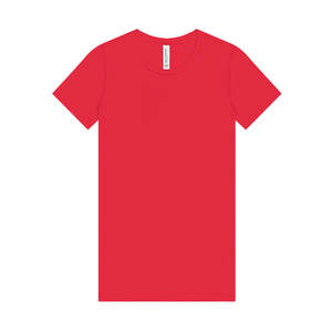 Bella Canvas Camiseta básica Premium para mujer Algodón suave Manga corta Cuello redondo Top sólido Camisetas - Product Image 1