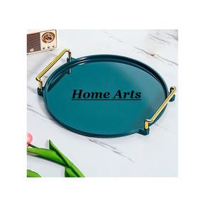 Bandeja de servir de hierro de diferentes colores, hecha a mano, de forma rectangular, para servir chocolates y dátiles, para uso doméstico. - Product Image 6