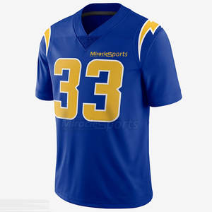 Maillot de football américain de qualité supérieure quantité minimale de commande bas Nom de l'équipe personnalisé Maillot de football américain - Product Image 1