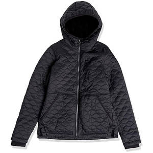 Veste matelassée légère pour femme, entièrement zippée, imperméable, doublée de sherpa, à capuche, confortable et chaude, pour l'hiver, décontractée - Product Image 5