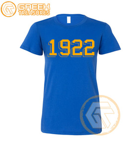 Sigma Gamma Rho T-shirt pour femme sur mesure Vêtements de sororité Jersey de coton T-shirt respirant de haute qualité Vêtements grecs pour femme - Product Image 1