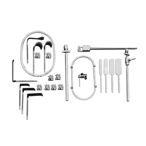 Ensemble de rétracteurs de table montés Bookwalter OM-BW-9082429 de OLDMED INSTRUMENTS, système de soutien manuel du lit, acier inoxydable - Product Image 2
