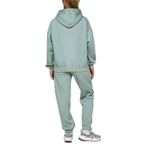 Survêtement de jogging pour femmes, haut court élégant avec jogging à taille élastique, parfait pour le fitness, le yoga et un look de rue moderne - Product Image 2