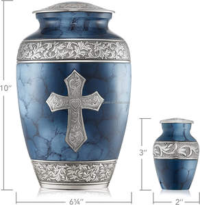 Urnas de Cremación de Cobre Ecológicas de Lujo Más Vendidas al por Mayor para Cenizas Humanas y Ataúdes para Mascotas - Personalizables y en Existencia - Product Image 6