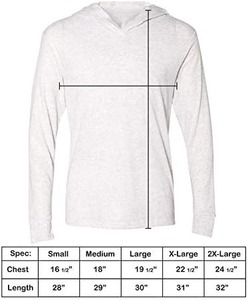 Bulk Tri-Blend Sudaderas con capucha y sudaderas 3939 - Tri-blend Unisex Camiseta ligera Zip-Up Pullover Sudaderas con capucha Camisetas Sudadera con capucha - Product Image 4