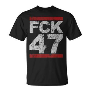 T-shirt promozionale FCK 47 effetto distressed - Product Image 1