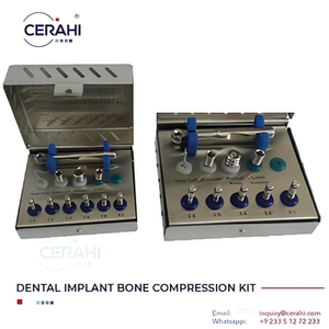 Kit de tornillos de compresión ósea para implantes dentales con expansor de huesos, herramientas quirúrgicas certificadas CE ISO con turbina - Product Image 4