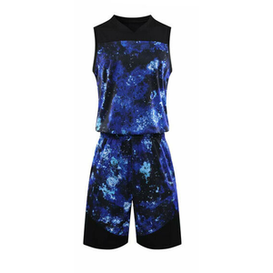 Vente en gros d'usine Uniforme de maillot de basket-ball Oem Uniformes personnalisés de qualité supérieure avec logo personnalisé Uniformes de maillot de basket-ball imprimés pour hommes - Product Image 2