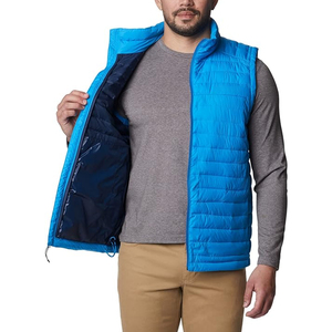 Chaleco Acolchado Impermeable y Transpirable para Hombre, Cuello Alto, Corte Regular, Servicio Personalizado OEM, Venta al Por Mayor - Product Image 4