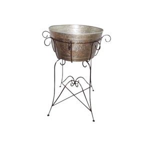 Metal Design <b>Flower</b> Bucket <b>for</b> Home/garden - Product Image 2