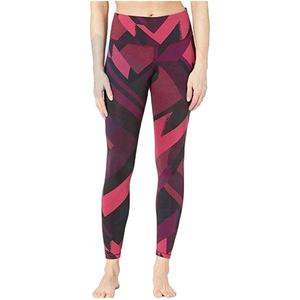 Leggings de poliéster de LICRA transpirables de cintura alta para mujer Conjuntos de Yoga de invierno cómodos con estampado Trajes de yoga sublimados al por mayor - Product Image 1