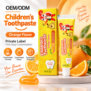 <span class=keywords><strong>Dentifrice</strong></span> pour <span class=keywords><strong>enfants</strong></span> au goût d'orange, naturel et biologique, personnalisable, best-seller, élimine les taches, blanchit les dents - Product Image 1
