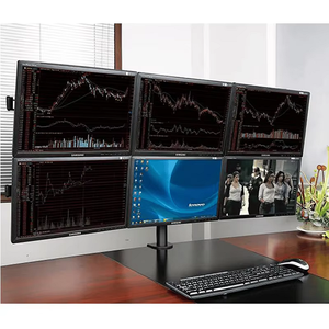 Soporte de escritorio para monitor Strong Hexa con diseño de seis brazos para Arreglo de pantalla múltiple en juegos de estudio de oficina o edición 2025 - Product Image 3