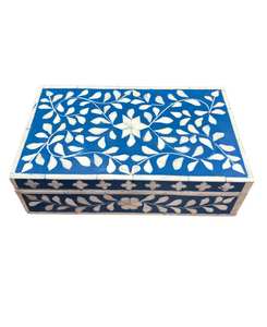 Boîte à bijoux en nacre avec motifs complexes Artisanat de haute qualité pour les cosmétiques en gros - Product Image 3