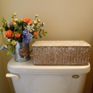 Caja de Almacenamiento Hecha a Mano de Pasto Marino con 3 Compartimentos, Ecológica, Natural, para Decoración del Hogar, Venta al por Mayor desde Vietnam - Product Image 5